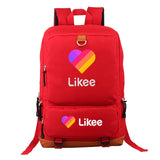 High Likee Video APP Daily backpack Students Boys Girls Daily rucksack