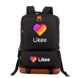 High Likee Video APP Daily backpack Students Boys Girls Daily rucksack