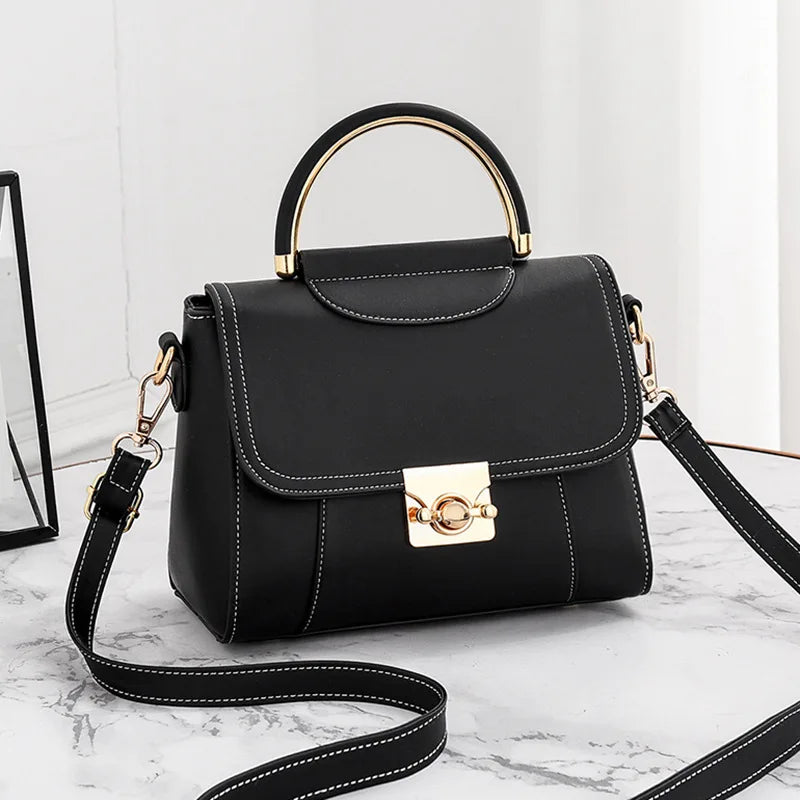 Vintage Women Bags Leather Crossbody Bags