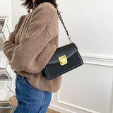 Retro Leather Crossbody Bag for Ladies