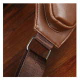 High Men Waist Pack Vintage Messenger Shoulder Bag PU Leather Mobile Phone Bag