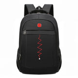 Men's Waterproof Nylon Backpack 15.6 Inch Laptop Mochila Bookbag