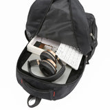 Men's Waterproof Nylon Backpack 15.6 Inch Laptop Mochila Bookbag