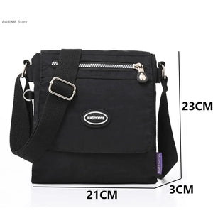 Multifunctional Women's Shoulder Messenger Bag Waterproof Travel Bag