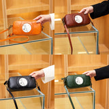 My Neighbor Totoro Leather Shoulder Bag Cowhide Mobile Phone Bag
