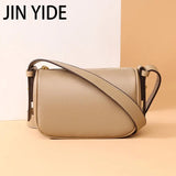 Cowskin Shoulder Crossbody Tote Leather Bag