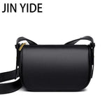 Cowskin Shoulder Crossbody Tote Leather Bag