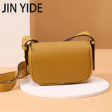 Cowskin Shoulder Crossbody Tote Leather Bag