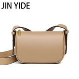 Cowskin Shoulder Crossbody Tote Leather Bag