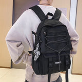 High Netbag Backpack Women Waterproof Nylon Schoolbag Student Shoulder bag