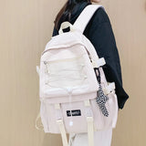 High Netbag Backpack Women Waterproof Nylon Schoolbag Student Shoulder bag
