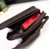 Men Leather Belt Waist Pack Phone Pocket Money Bag