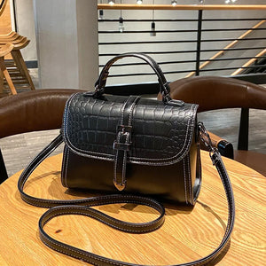 Urban Texture Small Square Bag Single Shoulder Messenger Bag
