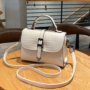Urban Texture Single Shoulder Bag Female Small Square Handbag
