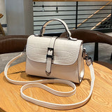 Urban Texture Small Square Bag Single Shoulder Messenger Bag