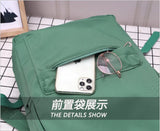 Waterproof Nylon Women Backpack Travel Bag for Teenage Girls