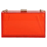 Women Acrylic Evening Shoulder Bag Bridal Clutch Party Prom Wedding Handbag