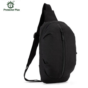 Nylon Chest Bag Military Waist Pack Waterproof Messenger Bag