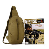 Nylon Chest Bag Military Waist Pack Waterproof Messenger Bag