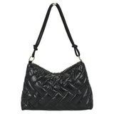Nylon Shoulder Bags for Women Winter Ladies Lingge Armpit Bag