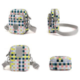 Nylon Floral Messenger Bag Mini Shoulder Multifunctional Phone Bag