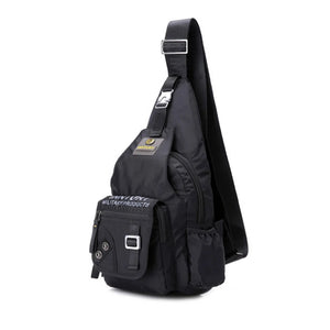 Nylon Men Chest Shoulder Cross Body Bag Casual Rucksack Knapsack Travel
