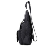 Nylon Men Chest Shoulder Cross Body Bag Casual Rucksack Knapsack Travel