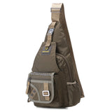 Nylon Men Chest Shoulder Cross Body Bag Casual Rucksack Knapsack Travel