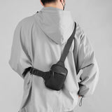 Nylon Mens Shoulder Bag Chest Bag Man Sling Crossbody Bag