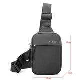 Nylon Mens Shoulder Bag Chest Bag Man Sling Crossbody Bag