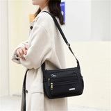 Nylon Style Ladies Shoulder Bag Solid Women Messenger Bags