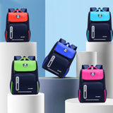 Nylon Schoolbag for Primary School Kids Aged 6-12