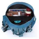 High Capacity Oxford Backpack for Women Zipper Daypack Multi-use Bags