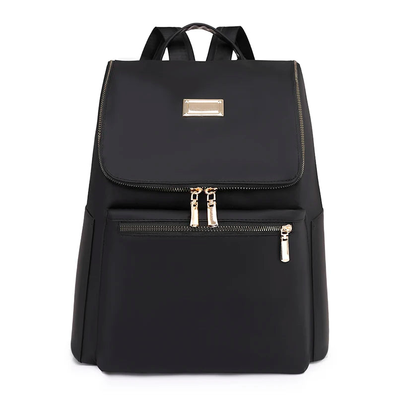 Waterproof Multi-pocket Oxford Backpack for Women Girls School Bag