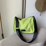 Oxford Crossbody Bag Large Capacity Hip-hop Gym Bag