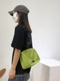 Oxford Crossbody Bag Large Capacity Hip-hop Gym Bag