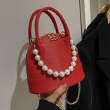 PU Leather Crossbody Bag Woman Handbag Shoulder Bag Small Shell All-match