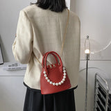 PU Leather Crossbody Bag Woman Handbag Shoulder Bag Small Shell All-match