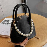 PU Leather Crossbody Bag Woman Handbag Shoulder Bag Small Shell All-match
