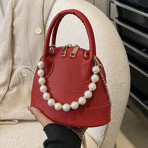 PU Leather Crossbody Bag Woman Handbag Shoulder Bag Small Shell All-match