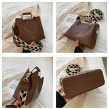 PU Leather Crossbody Bag Winter Shoulder Classic Handbag