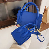 Stylish PU Leather Chain Shoulder Bag for Women