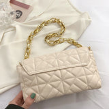 PU Leather Chain Shoulder Bag Ladies Handbag Wallet Women Small Clutch Tote Bag