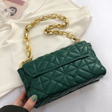 PU Leather Chain Shoulder Bag Ladies Handbag Wallet Women Small Clutch Tote Bag