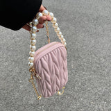 Mini PU Leather Shoulder Bag for Women's Summer