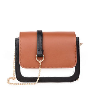 High PU Leather Solid chain Women Crossbody Bags Women Shoulder Bags