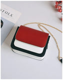 High PU Leather Solid chain Women Crossbody Bags Women Shoulder Bags