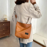 PU Leather Tote Shoulder Bag Crossbody Bags Women Handbags