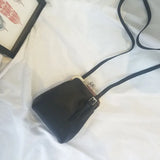 Vintage Small Shoulder Crossbody Bag Women's Handbags Purses Kiss Lock Bag
