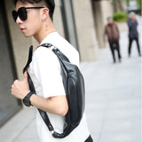 Men's Leather Waist Bag Fanny Pack Belt Bag Pouch
